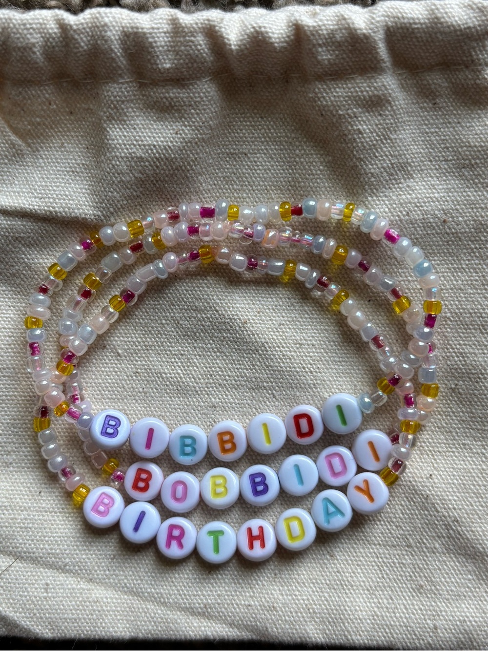 Bibbidi bobbidi birthday Bracelet - jewelry